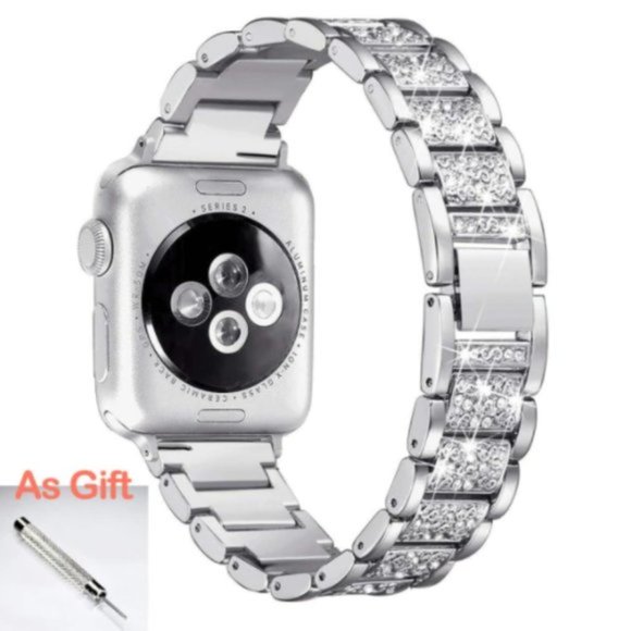 NEW Luxury Strap Wrist Band For Apple Watch - Picture 2 of 6